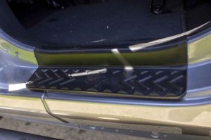 Jeep Wrangler Unlimited JLU Entry Guards - Front + Rear - Fishbone Offroad - Durable TPU Plastic - `18-`27